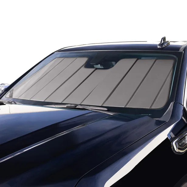 UV11964SV – COVERCRAFT Windshield Shade, Removable Accordion Fold Triple Laminate Construction Direct Fit For Full Wi...
